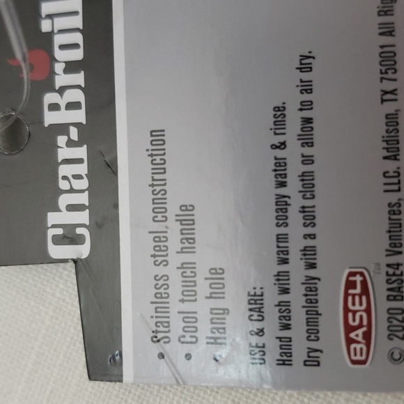 BBQ Spatula and Chrome Tongs Bundle - Picture 3 of 3